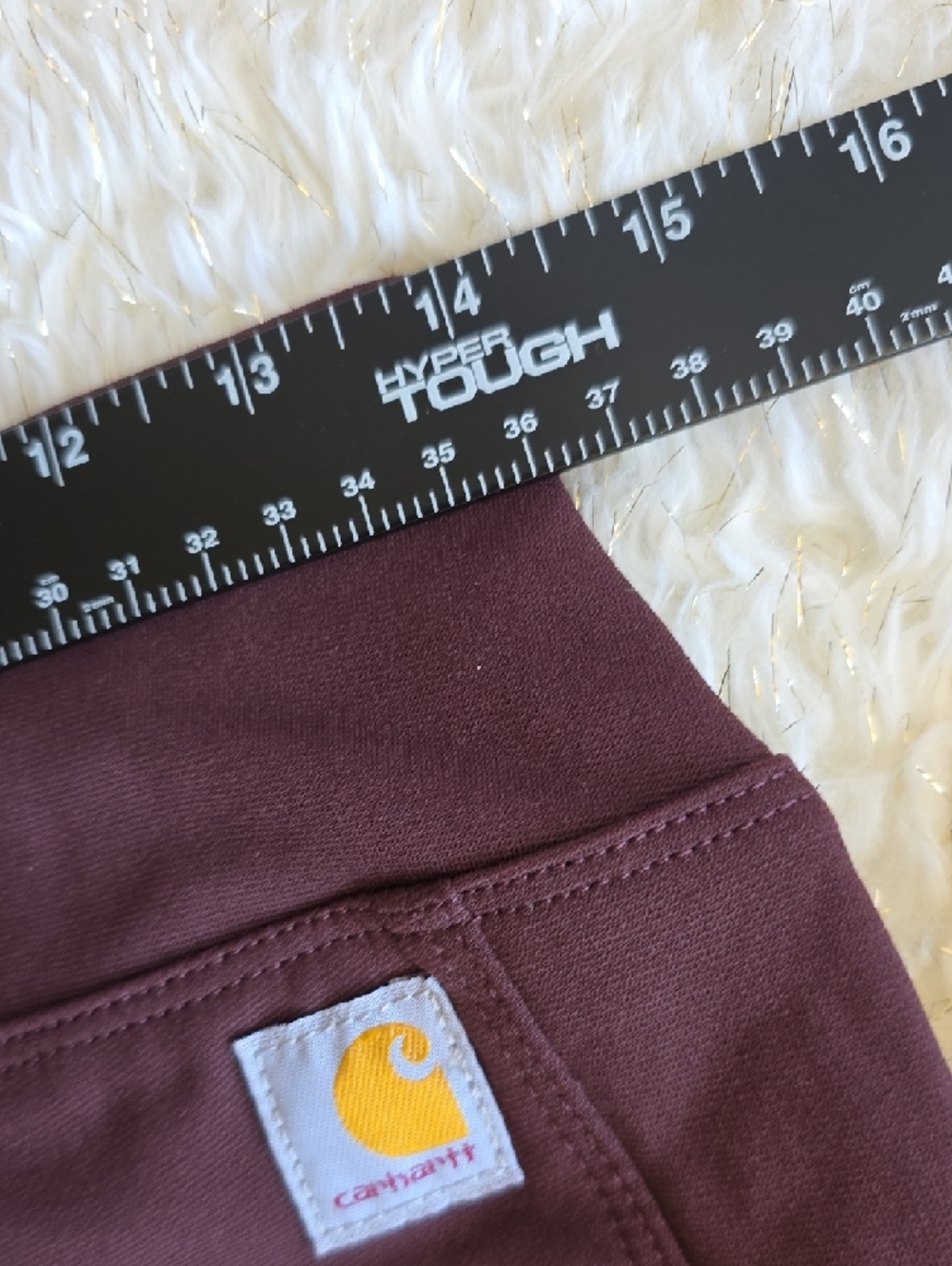 Lot of 2 Carhartt Women’s Force Fitted Utility Leggings - Size Small (4-6) - Win - Picture 9 of 11
